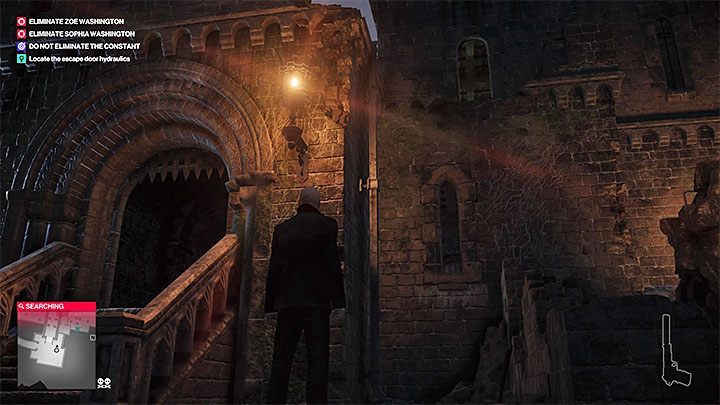 The Guard outfit enables you to travel freely across the bottom levels of the castle - Hitman 2: Obtaining first disguise - The Ark Society walkthrough - The Ark Society (Isle of Sgail) - Hitman 2 Guide