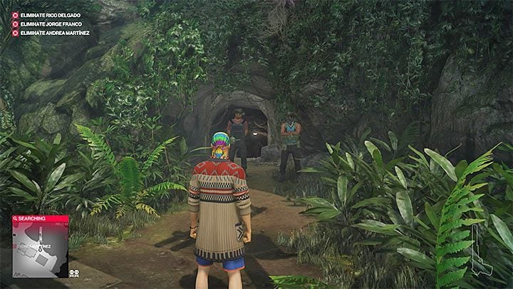 Lastly, disguise as the hippie - Hitman 2: Story Missions - Three-Headed Serpent walkthrough - Three-Headed Serpent (Santa Fortuna) - Hitman 2 Guide