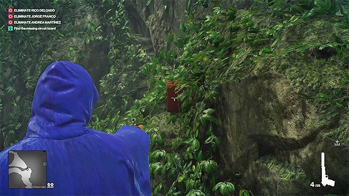 The wreck of the plane is in the jungle - west of the coca field and north of the shamans hut - Hitman 2: Story Missions - Three-Headed Serpent walkthrough - Three-Headed Serpent (Santa Fortuna) - Hitman 2 Guide