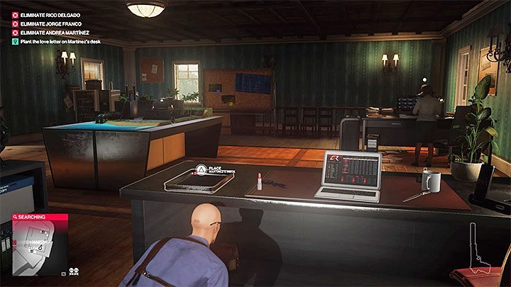 Sneak into a large room on the first floor - Hitman 2: Story Missions - Three-Headed Serpent walkthrough - Three-Headed Serpent (Santa Fortuna) - Hitman 2 Guide
