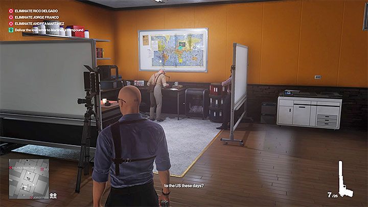 This challenge isnt related to any mission story, although it has a lot in common with the challenge Bait and Switch described above - Hitman 2: Assassination of Andrea Martinez - Three-Headed Serpent walkthrough - Three-Headed Serpent (Santa Fortuna) - Hitman 2 Guide