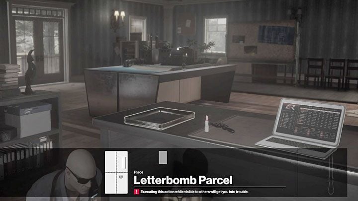 Reach the floor of the Martinez building with the parcel - Hitman 2: Assassination of Andrea Martinez - Three-Headed Serpent walkthrough - Three-Headed Serpent (Santa Fortuna) - Hitman 2 Guide