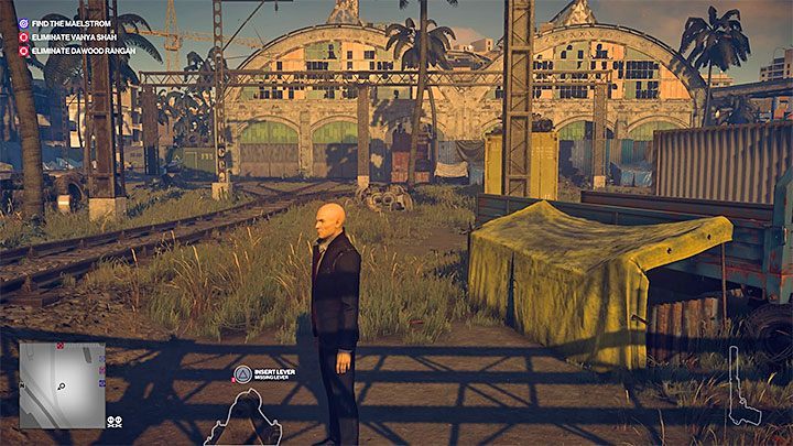 Now, head to the Container Area south-east of the train yard - Hitman 2: Assassinating the Maelstrom - Chasing a Ghost walkthrough - Chasing a Ghost (Mumbai) - Hitman 2 Guide