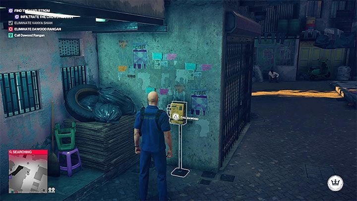 Reach any of the phone booths on the map, i - Hitman 2: Assassinating the Maelstrom - Chasing a Ghost walkthrough - Chasing a Ghost (Mumbai) - Hitman 2 Guide