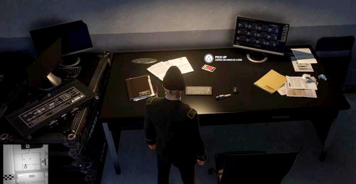 ID of McInnis is on his desk, behind a laboratory in a neighbouring room. - Hitman 2: Story Missions - The Finish Line walkthrough - The Finish Line (Miami) - Hitman 2 Guide