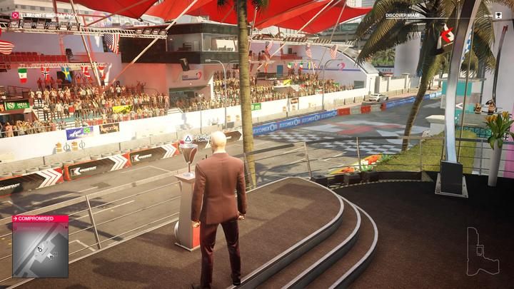 Poison the trophy to eliminate the Sierra in another way. - Hitman 2: Story Missions - The Finish Line walkthrough - The Finish Line (Miami) - Hitman 2 Guide