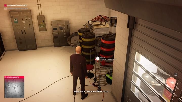 Octane Buster in garages. - Hitman 2: Story Missions - The Finish Line walkthrough - The Finish Line (Miami) - Hitman 2 Guide