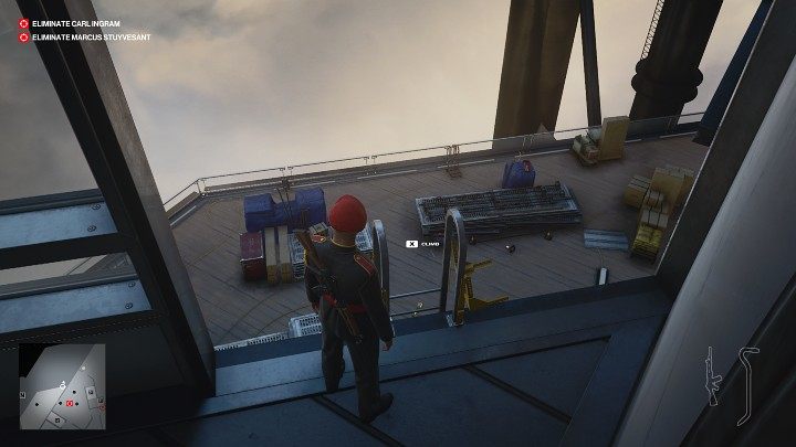 Shortcut 3: Ventilation Area Ladder - Hitman 3: On Top of the World, Dubai - map, mission information - On Top of the World - Dubai - Hitman 3 Guide