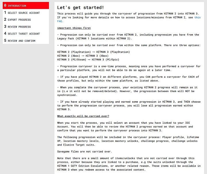 Hitman 3: How to Transfer Progress From Hitman 1 & 2