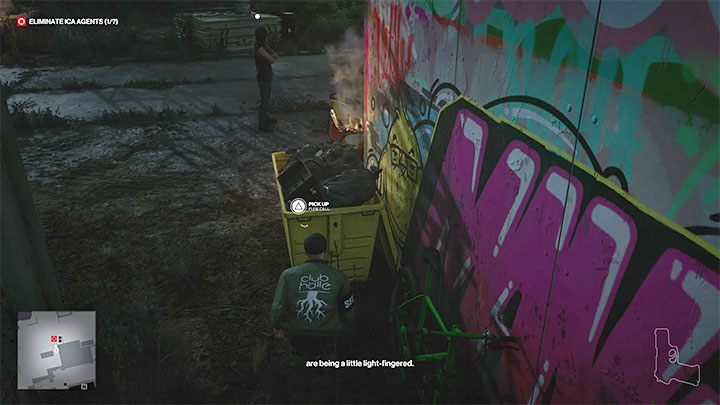 This assassination variant's assumption is to drop a crane's heavy load on Agent Thames (point 15 on the map) - Hitman 3: Assassination of Agent Thames (The Professional) - Berlin, walkthrough - Apex Predator - Berlin - Hitman 3 Guide