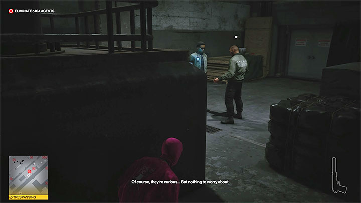 Go to the boiler room on level -2(point 47 on the map) - Hitman 3: The Assassination of Agent Montgomery (The Leader) - Berlin, walkthrough - Apex Predator - Berlin - Hitman 3 Guide