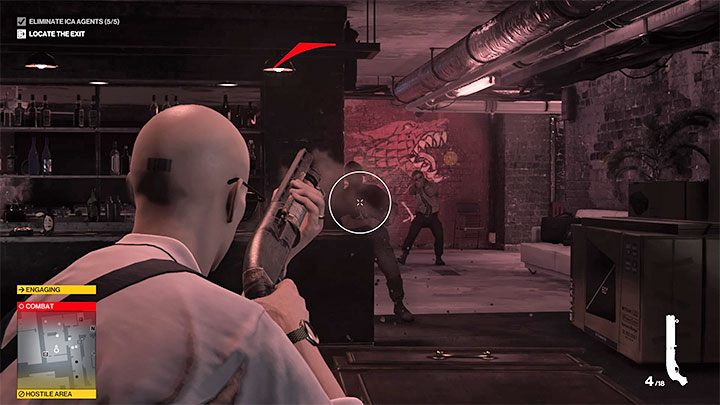 Now, you must shoot all the ICA agents - Hitman 3: The Assassination of Agent Montgomery (The Leader) - Berlin, walkthrough - Apex Predator - Berlin - Hitman 3 Guide