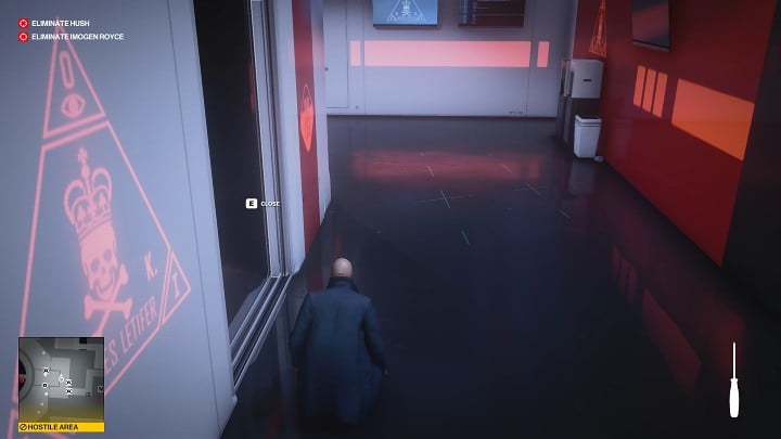 You will find a camera installed on your right - Hitman 3: Chongqing - Best Disguises - End Of An Era - Chongqing - Hitman 3 Guide