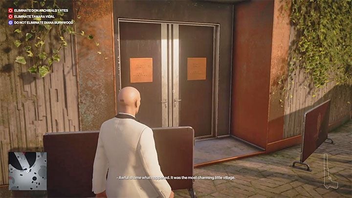 Go up the stairs to level 3 to reach the location named Asado (point 41 on the map) - Hitman 3: Surveillance cameras - where to sabotage it? - The Farewell - Mendoza - Hitman 3 Guide