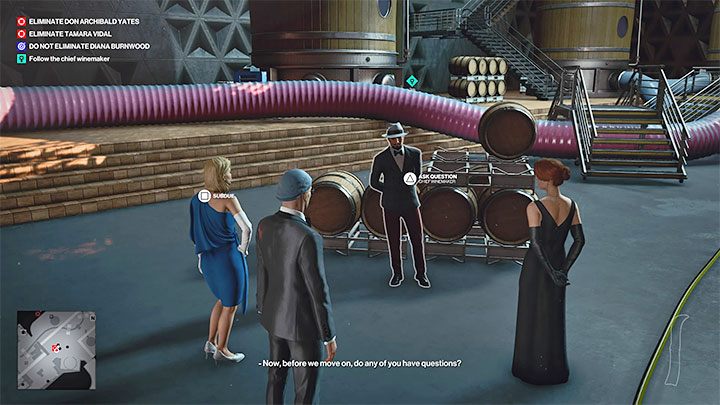 Unfortunately, Tamara does not show up in the production room by default - Hitman 3: How to unlock the Ripe for the Picking trophy/achievement? - Trophy Guide - Hitman 3 Guide