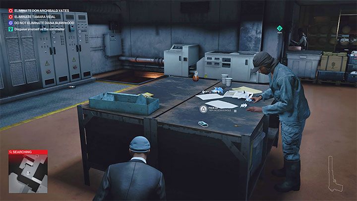 From the tech room, you need to take the Tier 1 Access Dongle from the picture above - you will need it for hacking - Hitman 3: How to unlock the Ripe for the Picking trophy/achievement? - Trophy Guide - Hitman 3 Guide