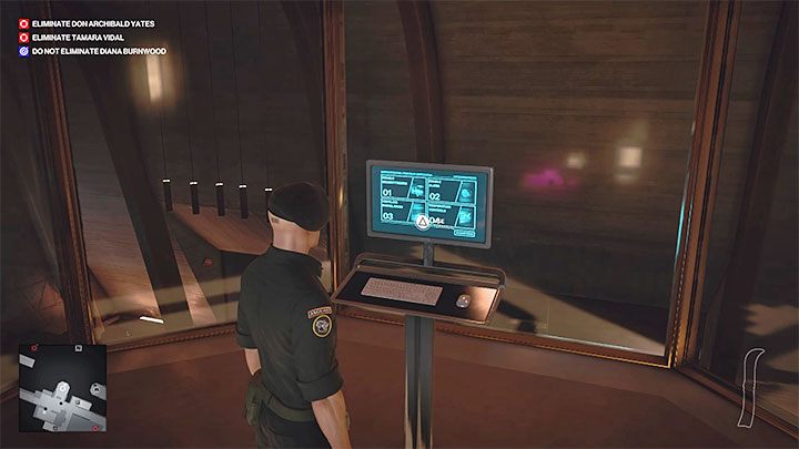 Use the nearby stairs to reach the security room (point 38 on the map) - Hitman 3: How to unlock the Ripe for the Picking trophy/achievement? - Trophy Guide - Hitman 3 Guide