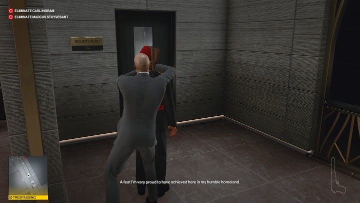 One guard stands at the entrance to the security room - Hitman 3: Keep Your Eyes Peeled - how to unlock this trophy/achievement? - Trophy Guide - Hitman 3 Guide