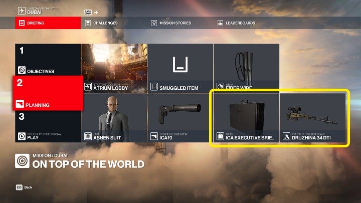 Once you reach a certain mastery level (for example, in Dubai, it will be level 15), you will gain access to a sniper rifle that you can smuggle using a special ICA case - Hitman 3: Sniper rifle - how to take it on a mission? - FAQ - Hitman 3 Guide