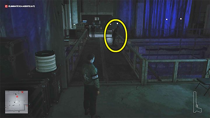Agent Banner is a somewhat unique case because you can find him in the same place throughout the mission - Hitman 3: Assassination of Agent Banner (The Wall) - Berlin, walkthrough - Apex Predator - Berlin - Hitman 3 Guide