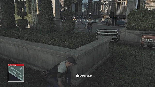 You can sabotage the generator located in the southern section of the map and wait for the stage crew member. - Disguises and important items | Paris: The Showstopper - Paris: The Showstopper - Hitman Game Guide