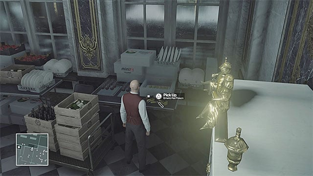 Obtain the rat poison - Murdering Viktor and Dalia during a single action | Paris: The Showstopper - Paris: The Showstopper - Hitman Game Guide