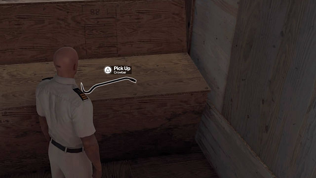 Crowbar can be found near the raft used for killing Ritter - Disguises and important items | Freeform Training - Freeform Training - Hitman Game Guide