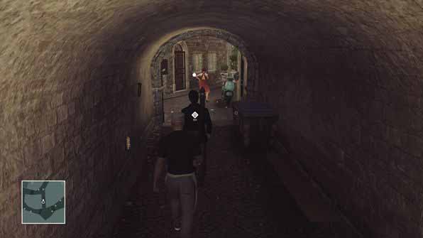 Knock out the man and take his clothes - Murdering Francesca De Santis | Sapienza - Sapienza: World of Tomorrow - Hitman Game Guide