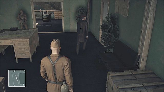 You must stun the KGB officer when he is alone - Disguises and important items | Final Training - Final Training - Hitman Game Guide