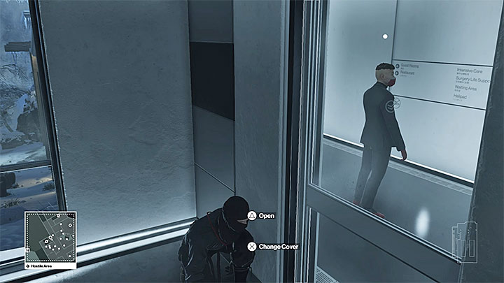 Wait by the door until the guard moves away - Murdering both targets without changing your outfit | Hokkaido - Hokkaido: Situs Inversus - Hitman Game Guide
