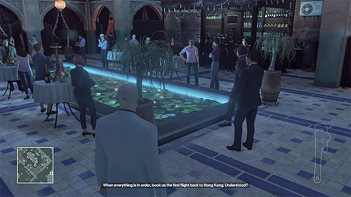 Kong Tuo-Kwang walks around the entire VIP area - Studying Mendolas route and reaching the VIP area | Marrakesh: A House Built on Sand - Summer Episode - Marrakesh: A House Built on Sand - Hitman Game Guide