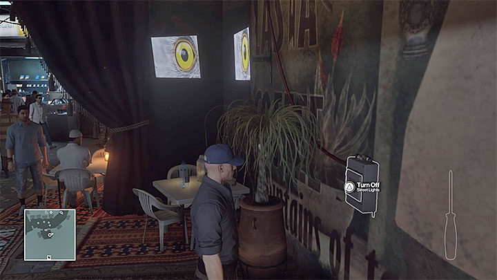 Using the switch will make the handyman walk away - Murdering Matthieu Mendola | Marrakesh: A House Built on Sand - Summer Episode - Marrakesh: A House Built on Sand - Hitman Game Guide