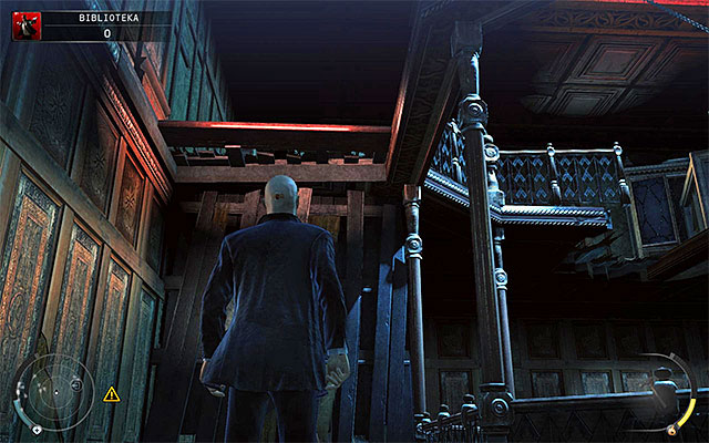 The end part of this stage is very simple - The Library - Crossing the second part of the library | 4: Run For Your Life - 4: Run For Your Life - Hitman: Absolution Game Guide