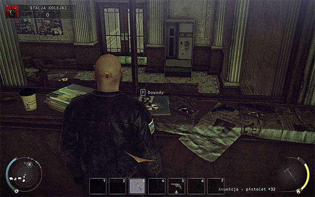 The third evidence can be obtained in the Train station stage - 4: Run For Your Life | Challenges - Challenges - Hitman: Absolution Game Guide