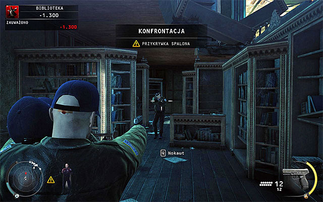 This challenge must be completed in The Library stage - 4: Run For Your Life | Challenges - Challenges - Hitman: Absolution Game Guide