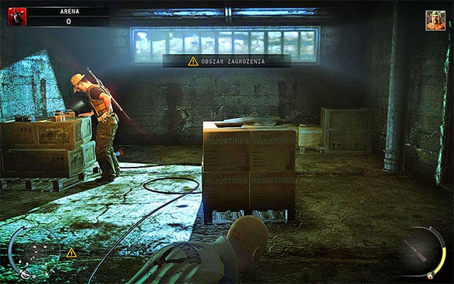 Another method of eliminating Sanchez is using explosives - The Arena - Murdering Sanchez in traditional way | 13: Fight Night - 13: Fight Night - Hitman: Absolution Game Guide