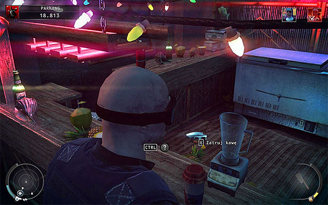 The right bar grants an alternative way of getting rid of Heather - Parking - Murdering Heather McCarthy | 14: Attack of the Saints - 14: Attack of the Saints - Hitman: Absolution Game Guide