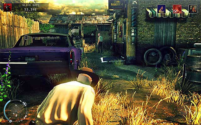 When it comes to the scrapyard, it is inaccessible for unauthorized persons, so it is strongly advised to use disguise - Streets of Hope - Murdering Gavin LeBlond | 9: Shaving Lenny - 9: Shaving Lenny - Hitman: Absolution Game Guide