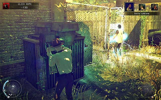 Another method to murder LeBlond on the scrapyard involves electrocuting him - Streets of Hope - Murdering Gavin LeBlond | 9: Shaving Lenny - 9: Shaving Lenny - Hitman: Absolution Game Guide