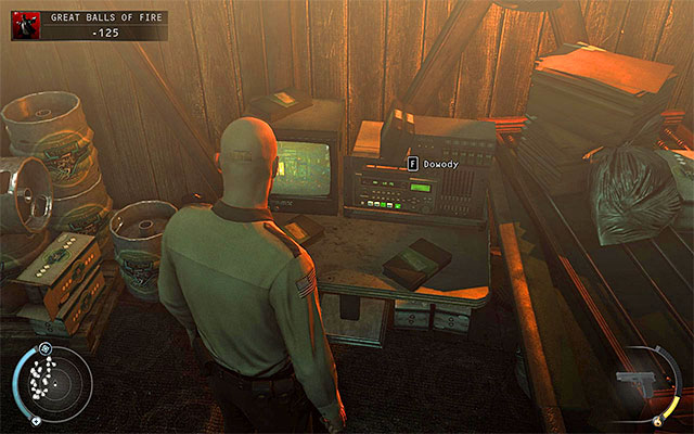 The only evidence which you can find in the Great Balls of Fire stage is located in a locked room, adjacent to the main bar area - 7: Welcome to Hope | Challenges - Challenges - Hitman: Absolution Game Guide