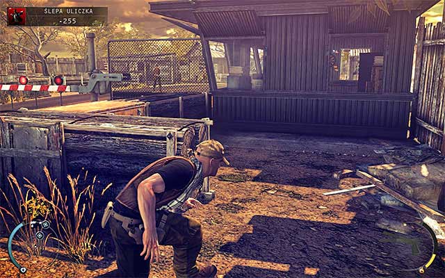 Regardless of whether you decided to obtain a new disguise right away or stay in default Hitmans suit, your first step should be getting inside the first post shown on the above screen - Dead End - Disabling primary and backup security systems | 11: Dexter Industries - 11: Dexter Industries - Hitman: Absolution Game Guide