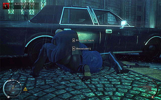 Not far from the main entrance youll encounter two or three bodyguards - Blackwater Park - Exploring surroundings of the residential building | 18: Blackwater Park - 18: Blackwater Park - Hitman: Absolution Game Guide