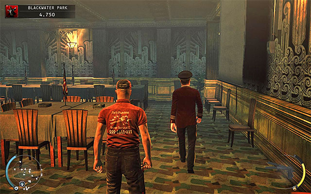The last variant assumes using the Blackwater manager disguise to outsmart the security woman - Blackwater Park - Unlocking access to the lift | 18: Blackwater Park - 18: Blackwater Park - Hitman: Absolution Game Guide