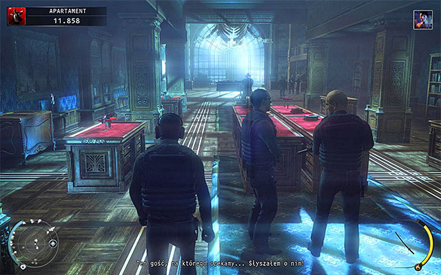 In the room with a huge whale skeleton (screen above), youll encounter a large group of enemies, but you might look around - Penthouse - Exploring the penthouse | 18: Blackwater Park - 18: Blackwater Park - Hitman: Absolution Game Guide
