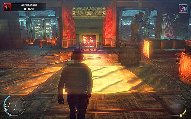 Take the can and go to the other end of the penthouse - Penthouse - Getting rid of Layla in an arranged accident | 18: Blackwater Park - 18: Blackwater Park - Hitman: Absolution Game Guide