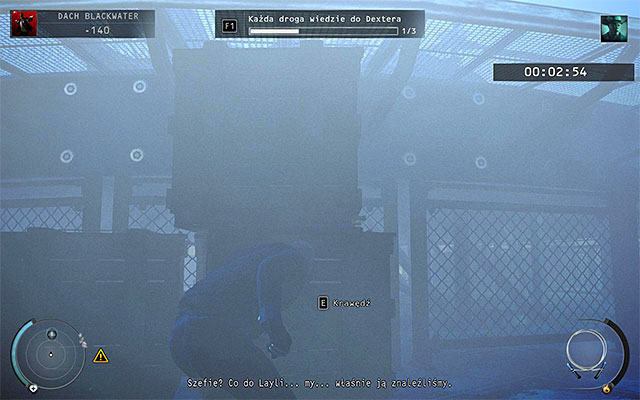 When you bypass all mines, climb up - Blackwater Roof - Getting to Dexter | 19: Countdown - 19: Countdown - Hitman: Absolution Game Guide