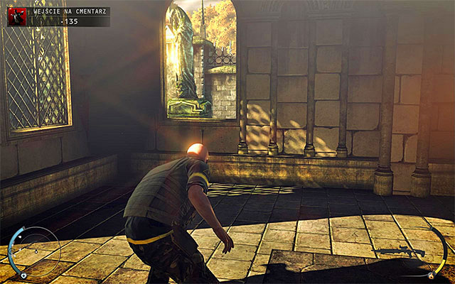 You can leave the tomb in two ways - Cemetery Entrance | 20: Absolution - 20: Absolution - Hitman: Absolution Game Guide