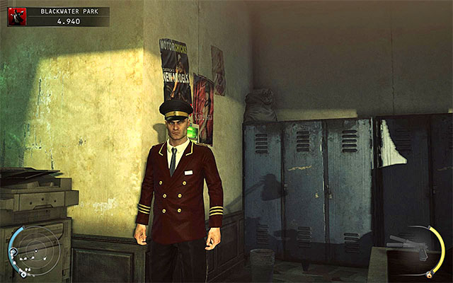 Blackwater manager disguise can be obtained in the Blackwater Park stage and in order to do it, you have to attack a proper person wandering in the main building (try to do it in some secluded place) - 18: Blackwater Park - p. 1 | Challenges - Challenges - Hitman: Absolution Game Guide