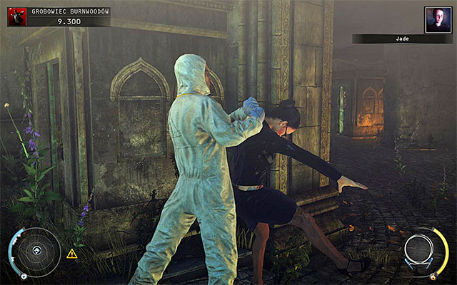 Once you put on the clothes, wait until Jade comes to the above mentioned clearing - 20: Absolution | Challenges - Challenges - Hitman: Absolution Game Guide