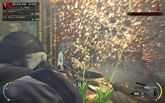 Wait until Jade appears in the tunnel and shoot twice the can - 20: Absolution | Challenges - Challenges - Hitman: Absolution Game Guide